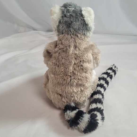 Wild Republic Gray Ring Tail Realistic Lemur Plush Stuffed Animal 12" - Picture 4 of 8